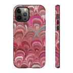 Shades of Pink Marbled Phone Case — Tough Protective Phone Cover