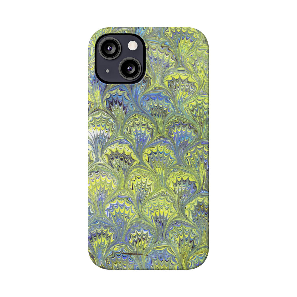Bright Green and Blue