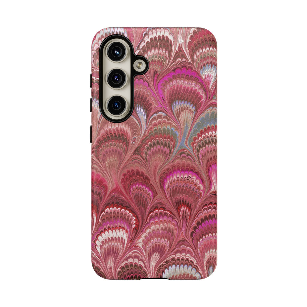 Shades of Pink Marbled Phone Case — Tough Protective Phone Cover