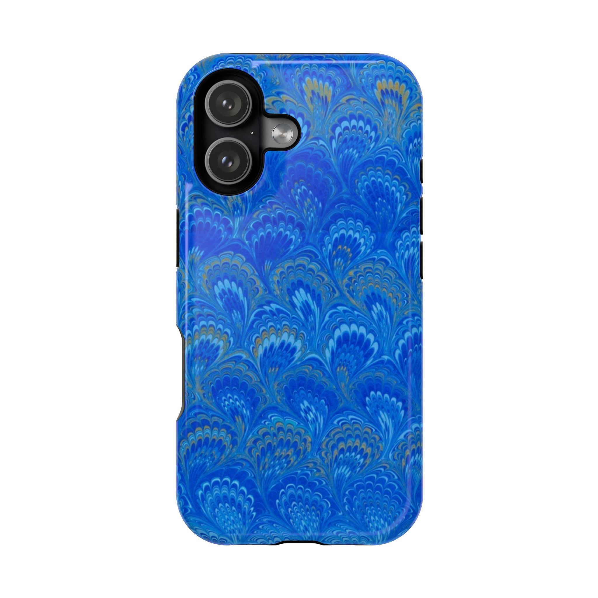 Bright Blue Marble - Dual Cover Phone Case