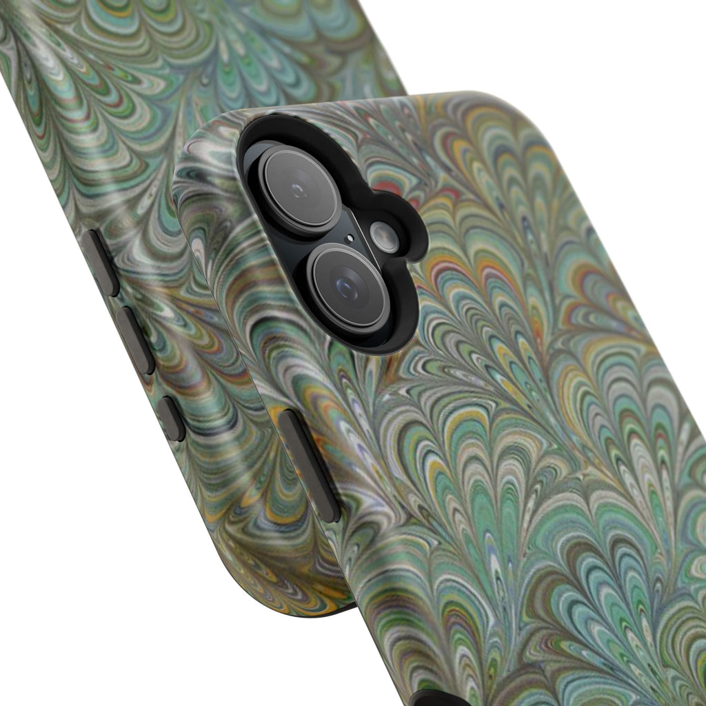 Italian Peacock Green Highly Durable Phone Case for Apple + Samsung