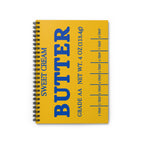 Retro Yellow Notebook - Ruled Line Journal