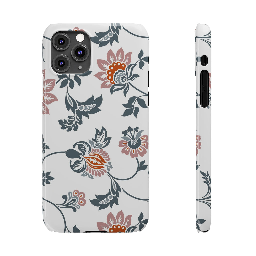 Pink and Green Floral
