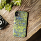 Bright Green and Blue