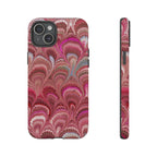 Shades of Pink Marbled Phone Case — Tough Protective Phone Cover