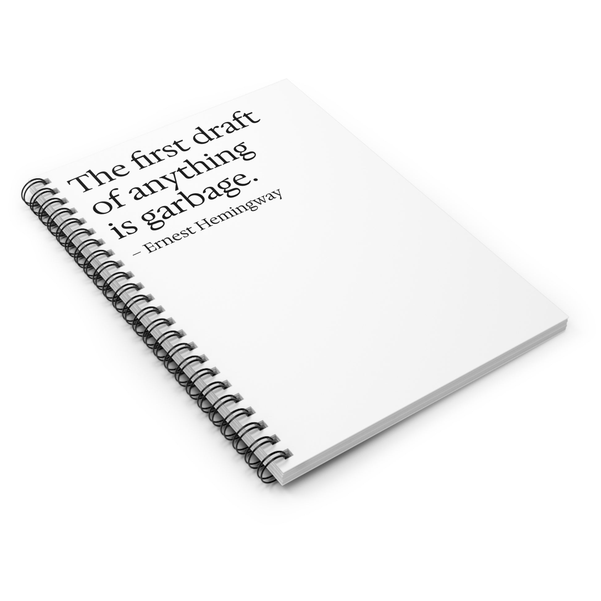 Funny Quote Spiral Notebook, Journal, Diary - Ruled Line