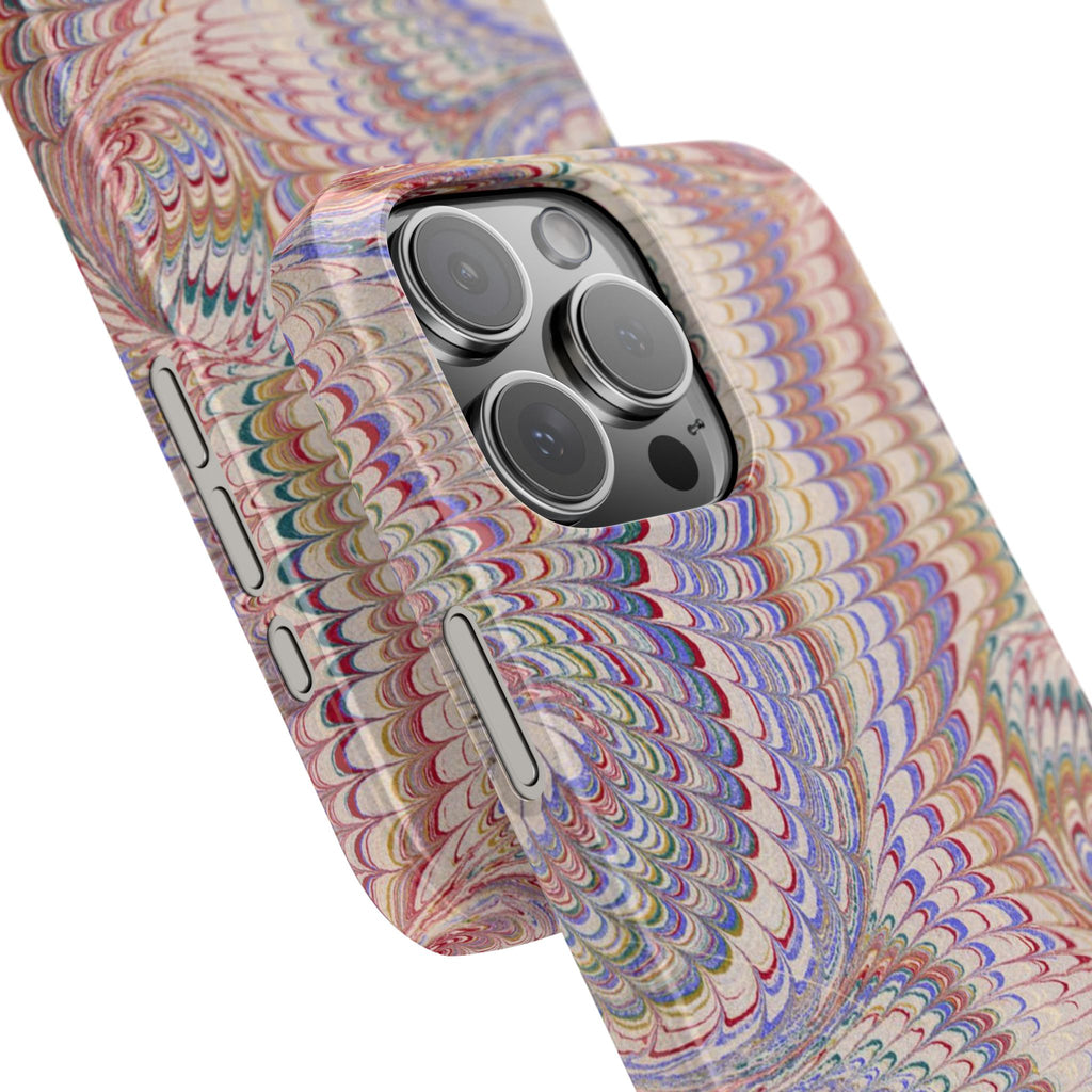 Pink Pastel Marbled Design, Italy Feather IPHONE17 + All Phone Cases