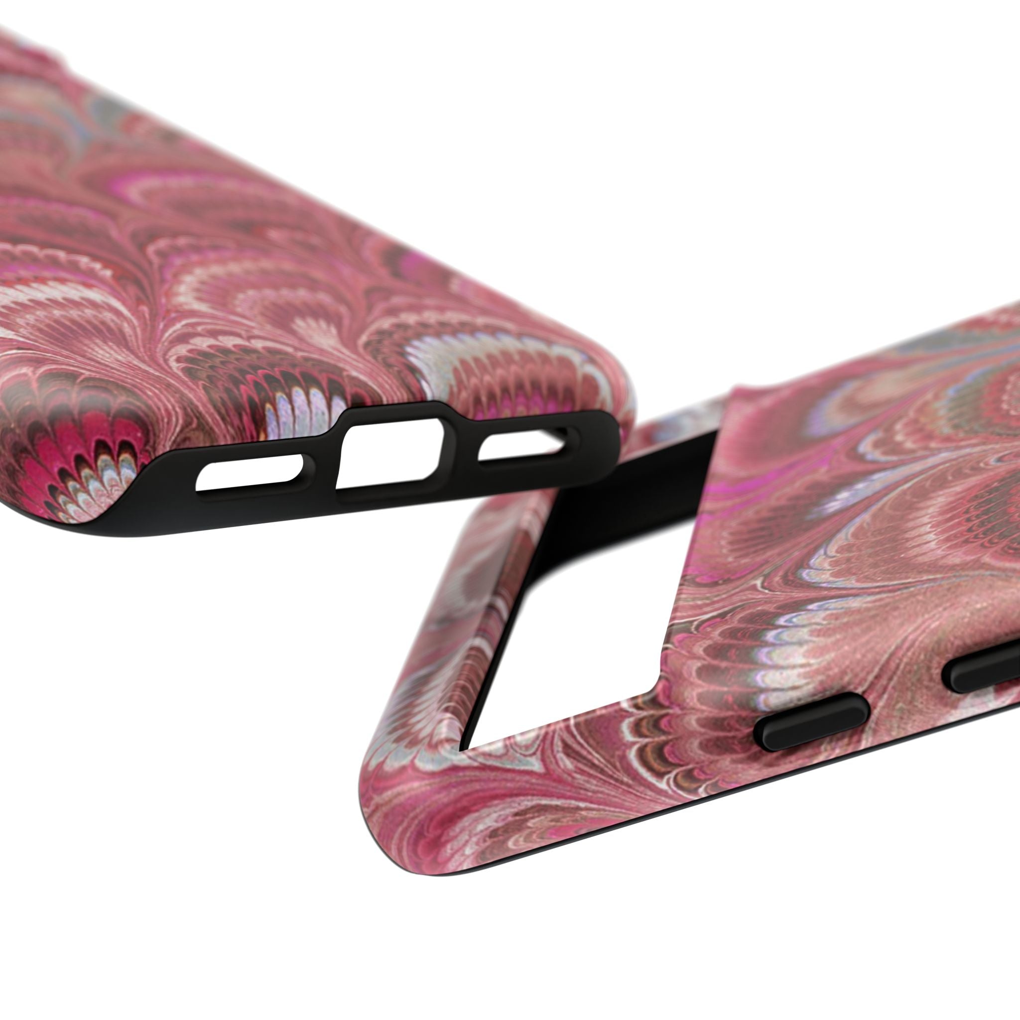 Shades of Pink Marbled Phone Case — Tough Protective Phone Cover