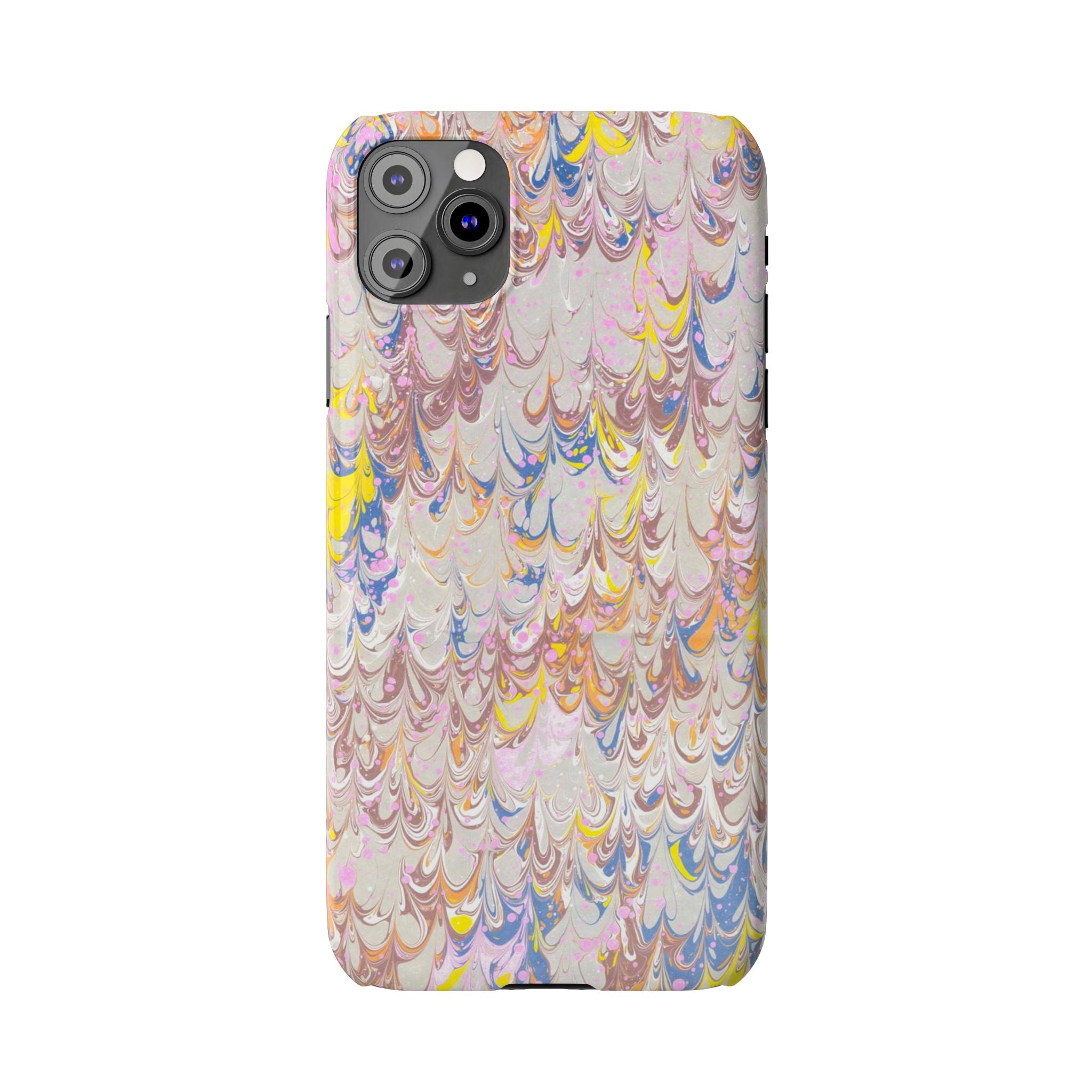 Multi-Color Italian Marbled Designed, Slim Phone Cases, Case-Mate