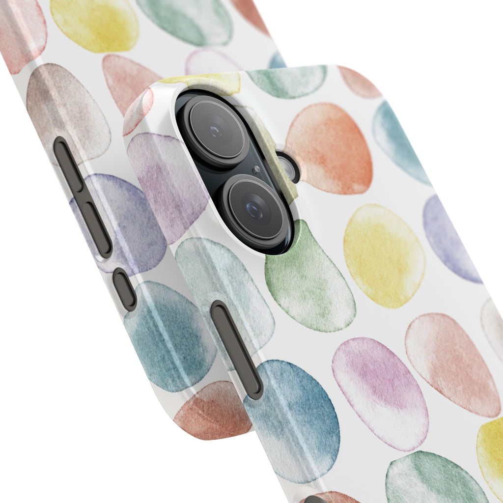 Colorful Watercolor Organic Circle Phone Cases