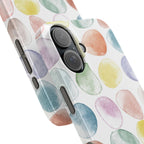 Colorful Watercolor Organic Circle Phone Cases