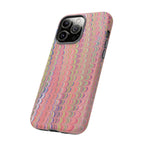 Pink Pastels Feather Marbled Vintage Design iPhone 16 + Samsung + Apple + Google - all models