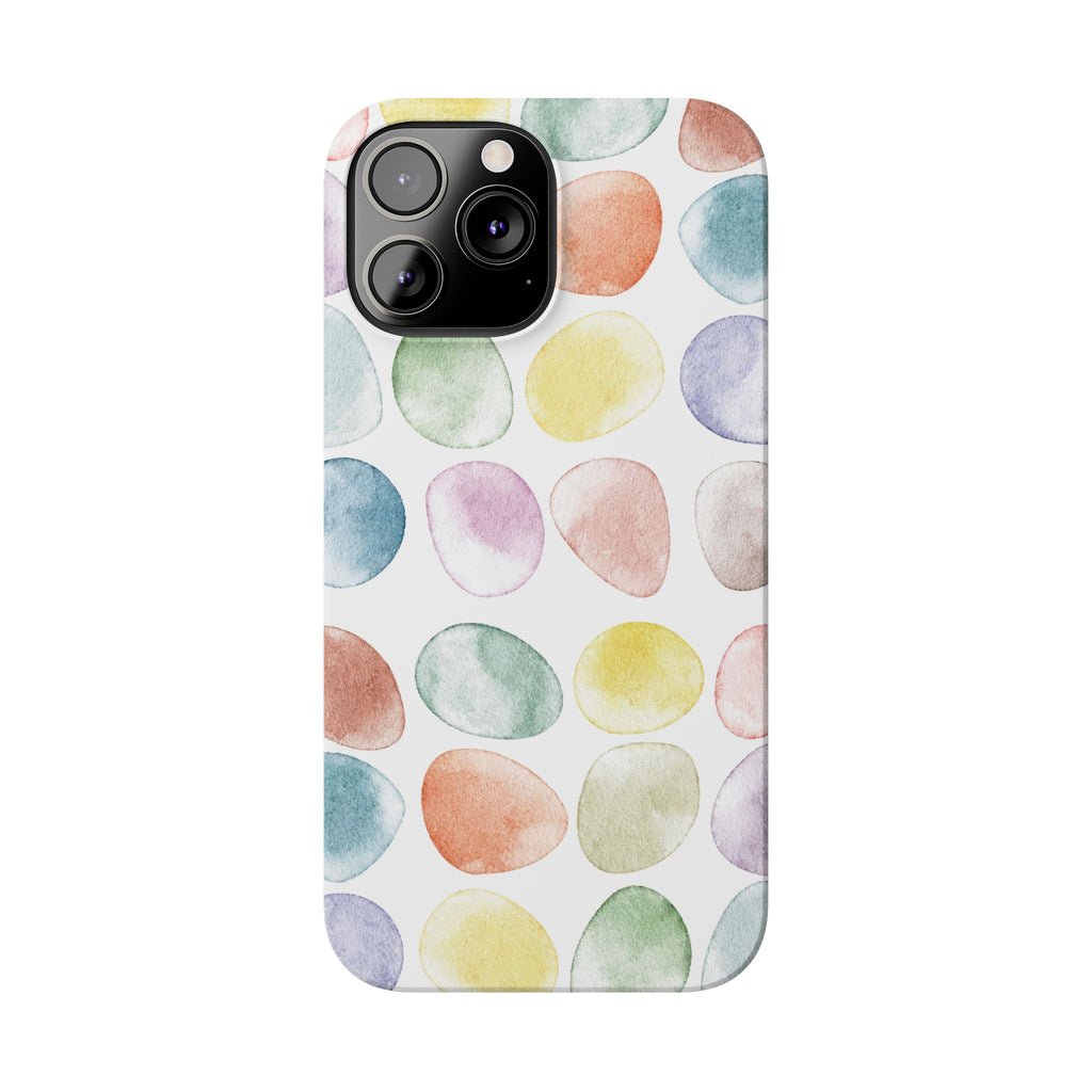 Colorful Watercolor Organic Circle Phone Cases