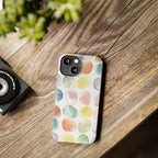 Colorful Watercolor Organic Circle Phone Cases