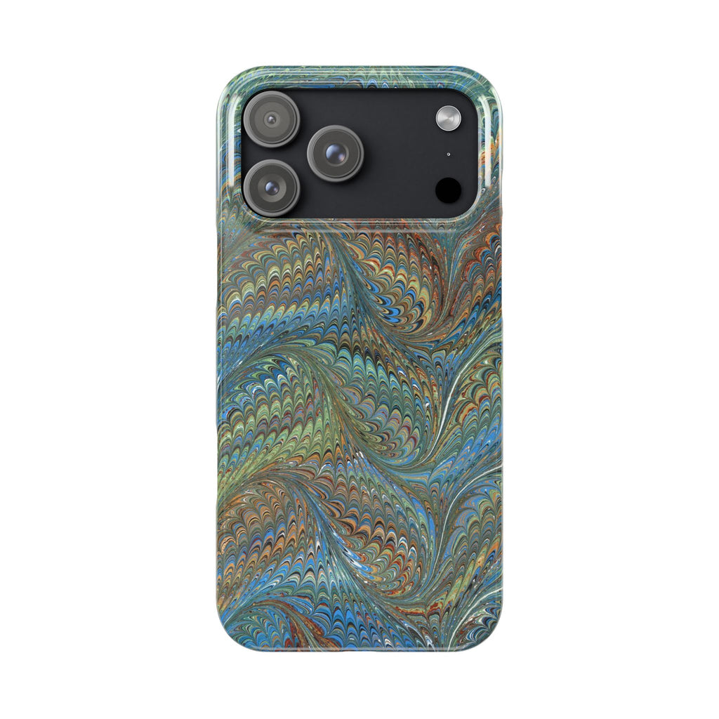 Blue and Green Swirl
