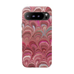 Shades of Pink Marbled Phone Case — Tough Protective Phone Cover
