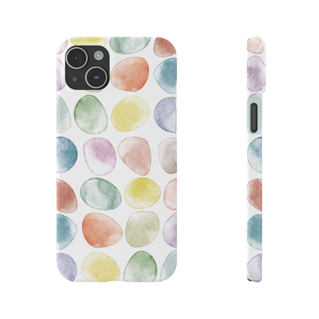 Colorful Watercolor Organic Circle Phone Cases