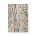 Hardcover Journal Matte with Vintage Italian Feather Marble Design