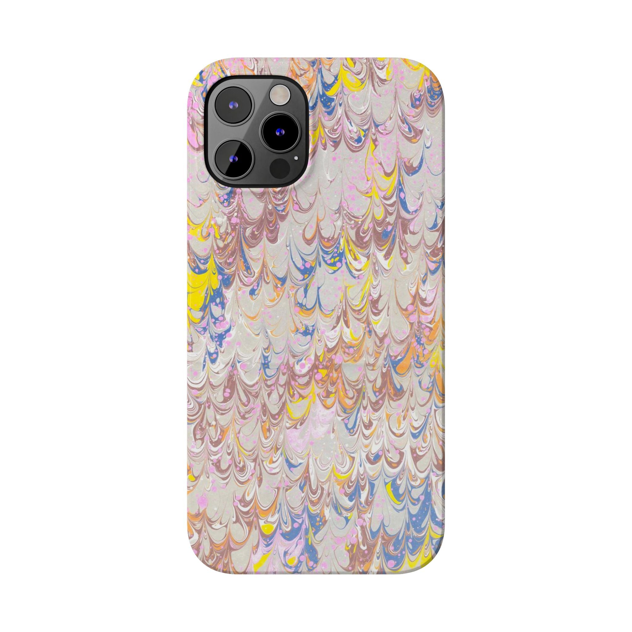 Multi-Color Italian Marbled Designed, Slim Phone Cases, Case-Mate