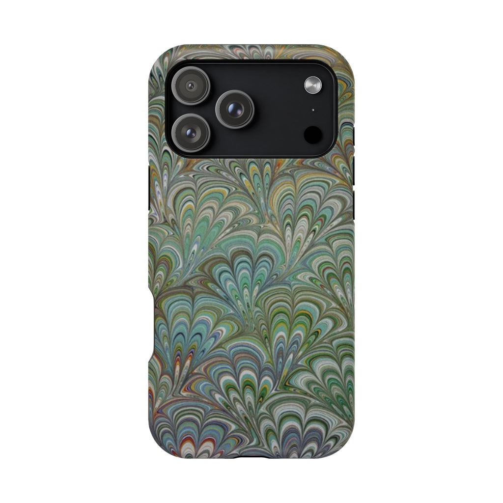 Italian Peacock Green Highly Durable Phone Case for Apple + Samsung