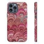 Shades of Pink Marbled Phone Case — Tough Protective Phone Cover
