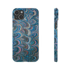 Blue and Pink Feather