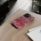 Shades of Pink Marbled Phone Case — Tough Protective Phone Cover