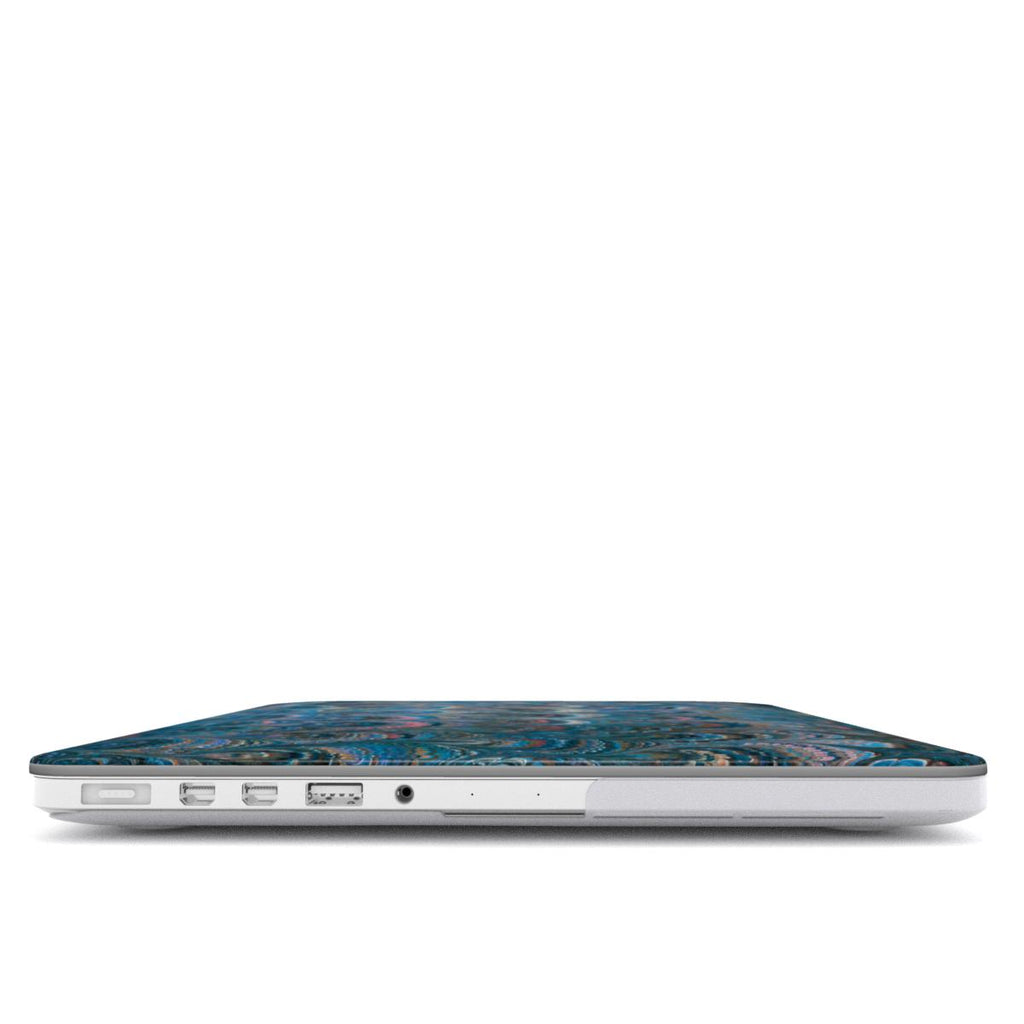 Marbled Blue and Pink MacBook Cover Case / Protective Cover