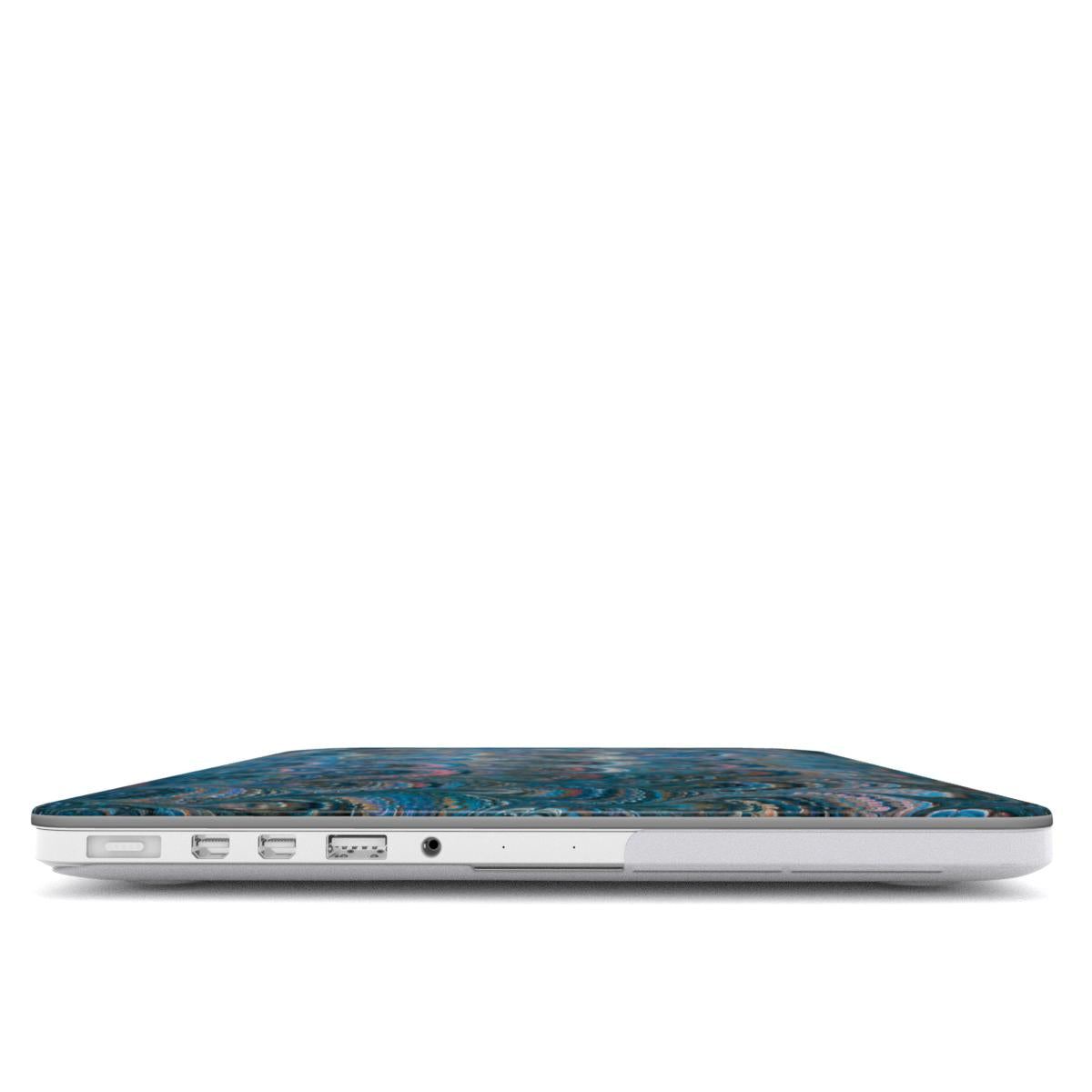 Marbled Blue and Pink MacBook Cover Case / Protective Cover