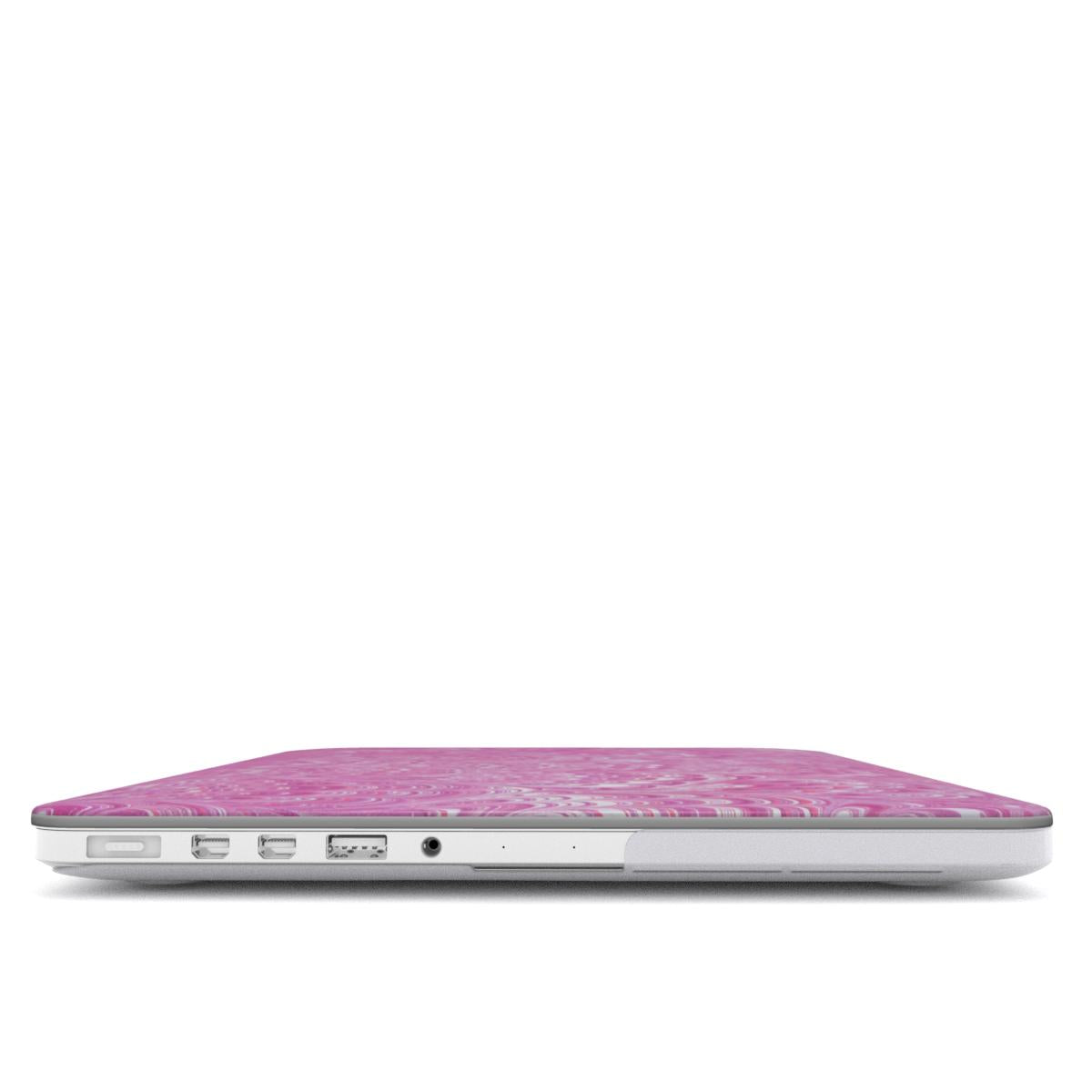 Pink Feather Marble MacBook Cover Case / Protective Cover