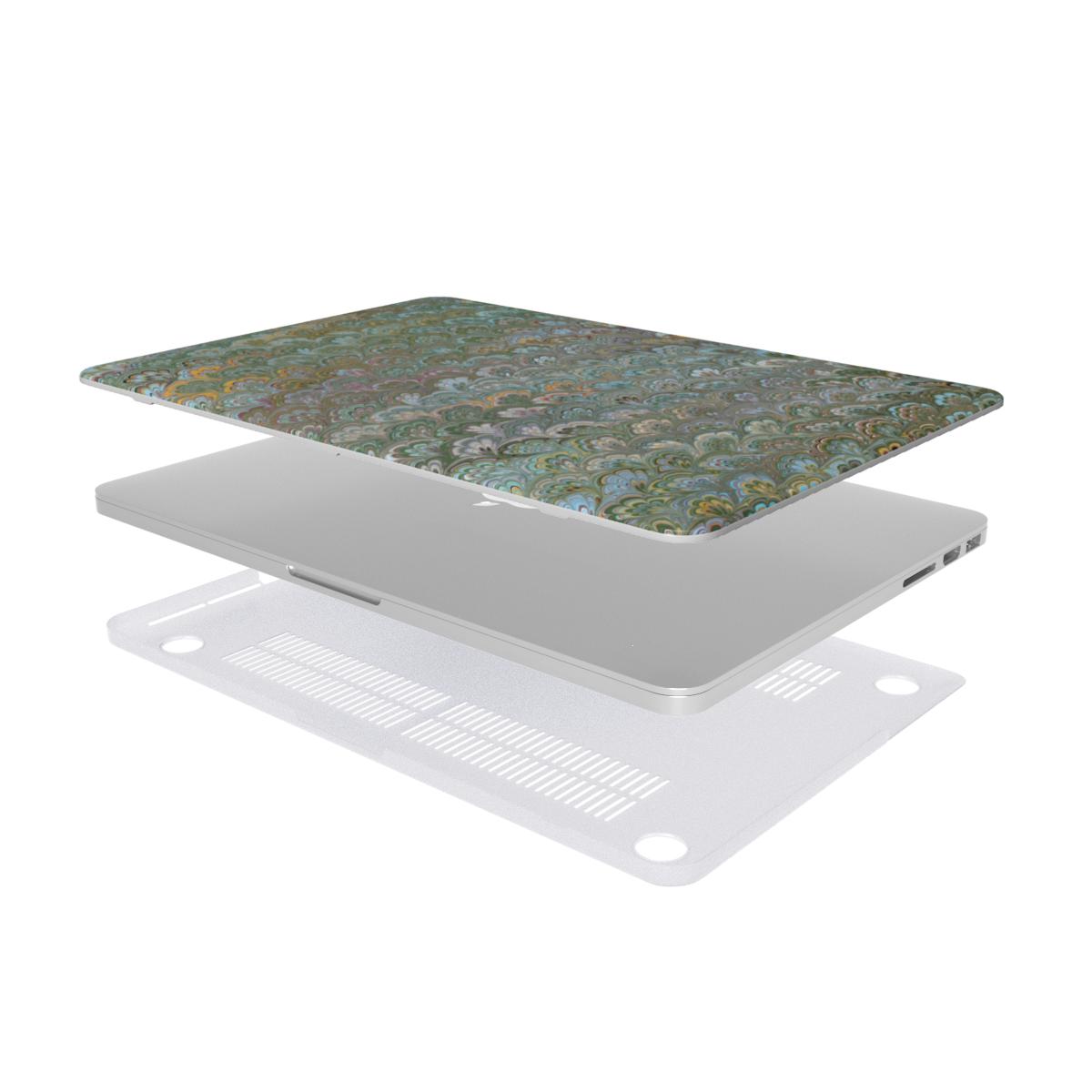 Green and Blue Marble MacBook Cover Case / Protective Cover