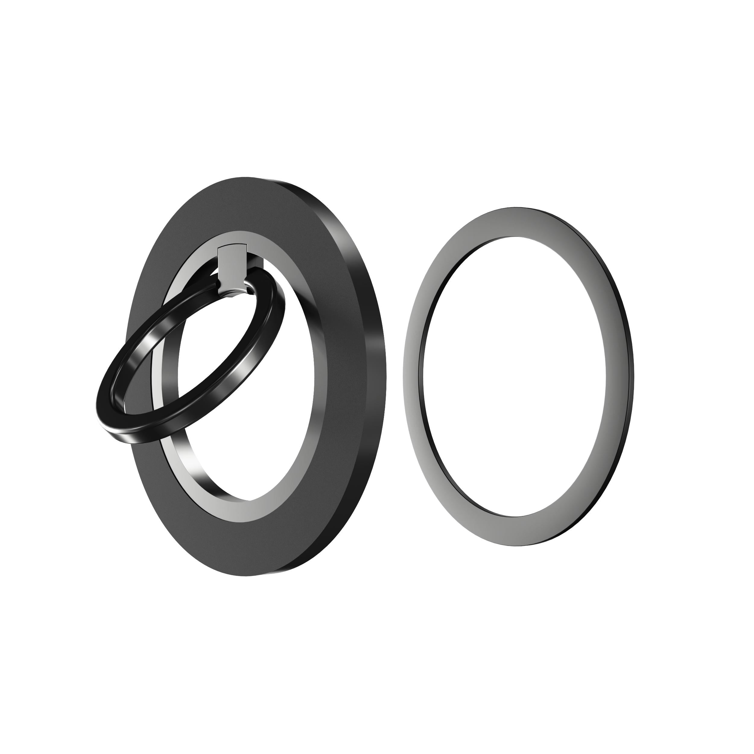 Green Swirl Magnetic Ring Holder