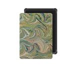 Green Florence Swirl Marbled Kindle Case