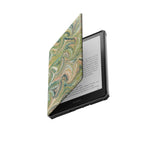 Green Florence Swirl Marbled Kindle Case