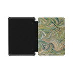 Green Florence Swirl Marbled Kindle Case