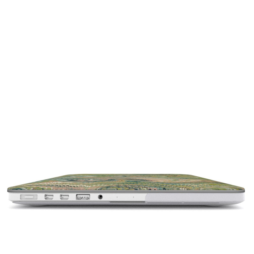 Florentine Green Swirl Design for MacBook Cover Case / Protective Cover