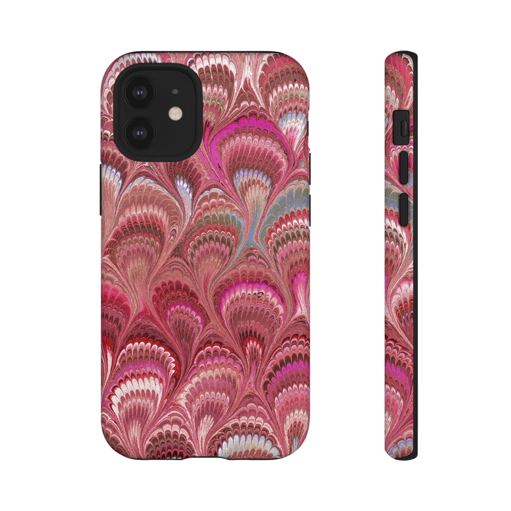 Shades of Pink Marbled Phone Case — Tough Protective Phone Cover