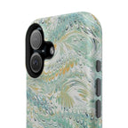Mint Green Marbled Swirl Phone Case - Dual Layer