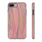 Pink Pastels Feather Marbled Vintage Design iPhone 16 + Samsung + Apple + Google - all models