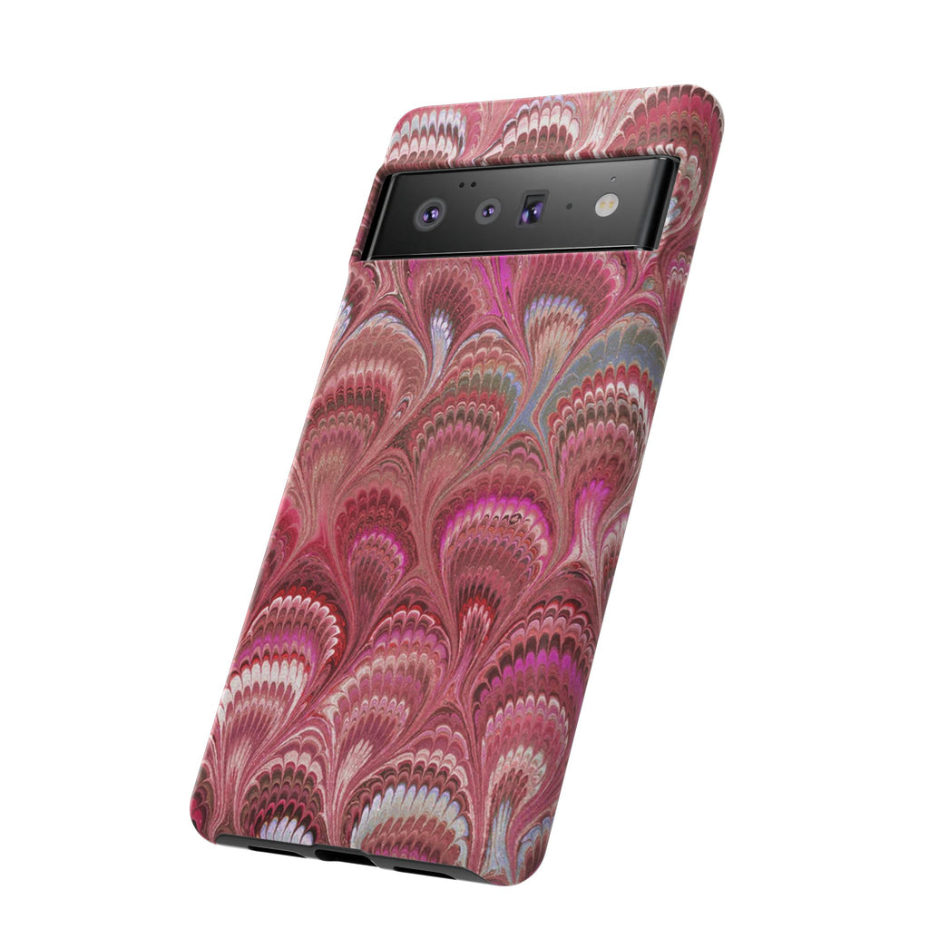 Shades of Pink Marbled Phone Case — Tough Protective Phone Cover