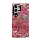 Shades of Pink Marbled Phone Case — Tough Protective Phone Cover