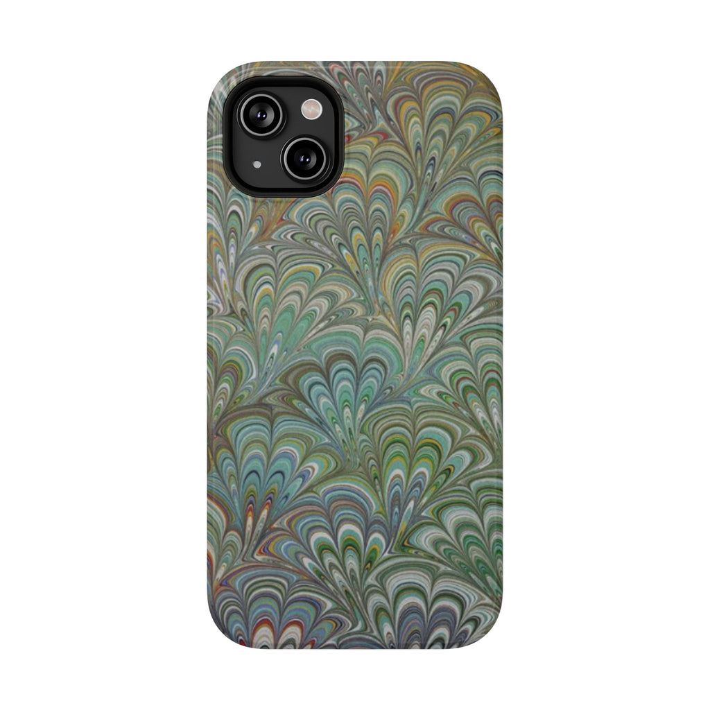 Italian Peacock Green Highly Durable Phone Case for Apple + Samsung