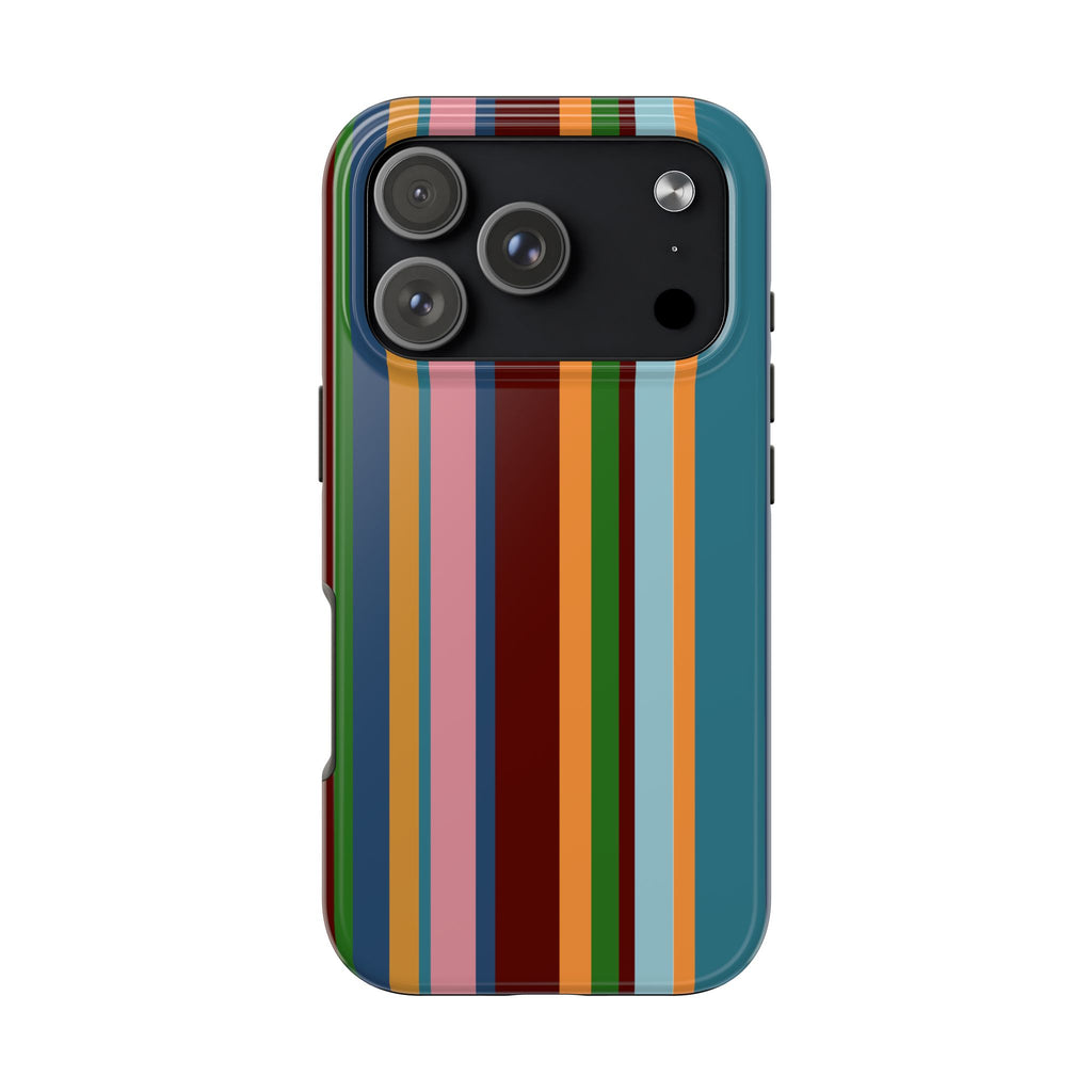 Fall Stripes Tough Phone Case - Dual Layer