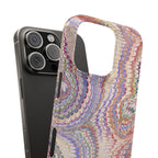 Pink Pastel Marbled Design, Italy Feather IPHONE17 + All Phone Cases