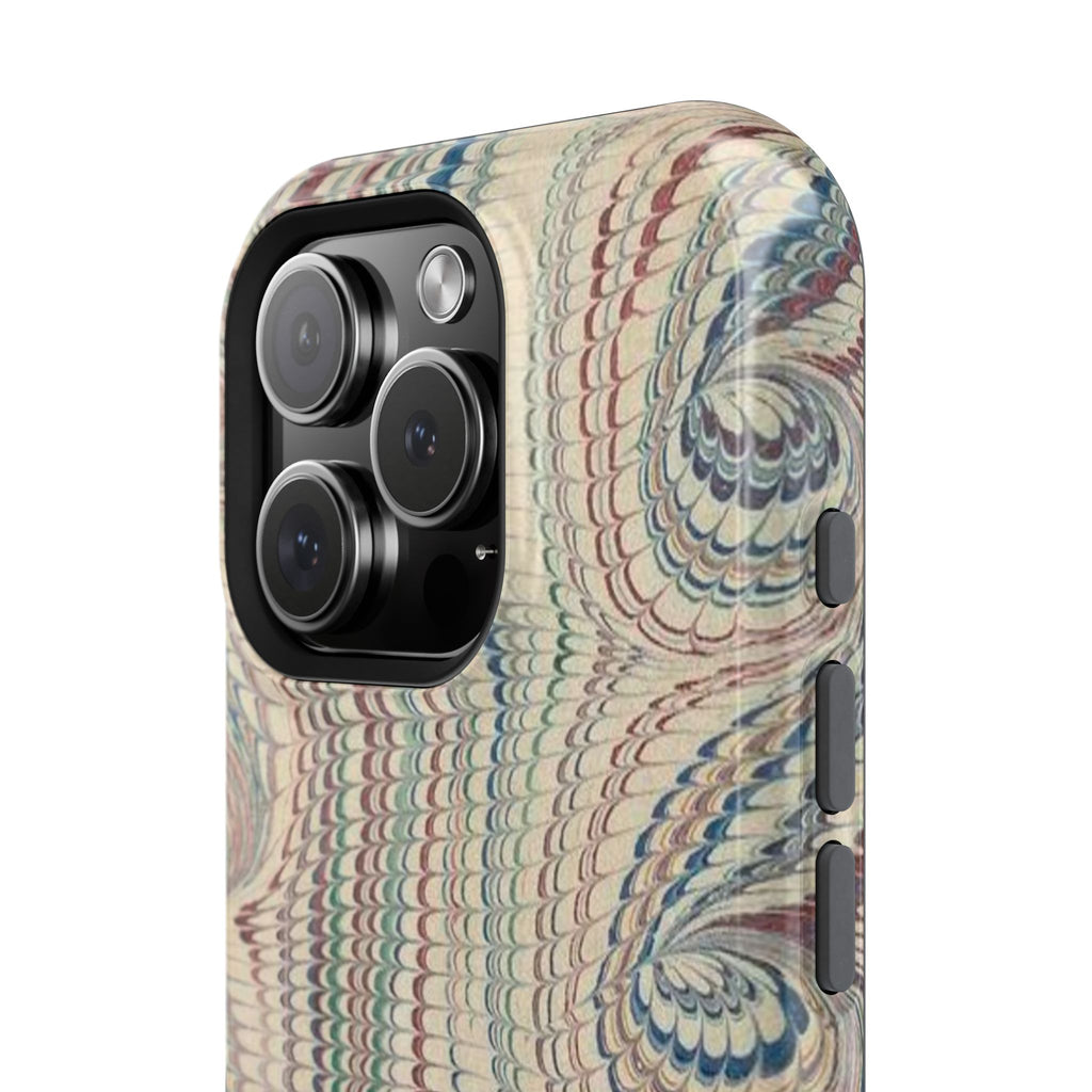 Italian Beige & Blue Marble Phone Case - Dual Layer Case - Impact-Resistant Durable Case for Apple & Samsung