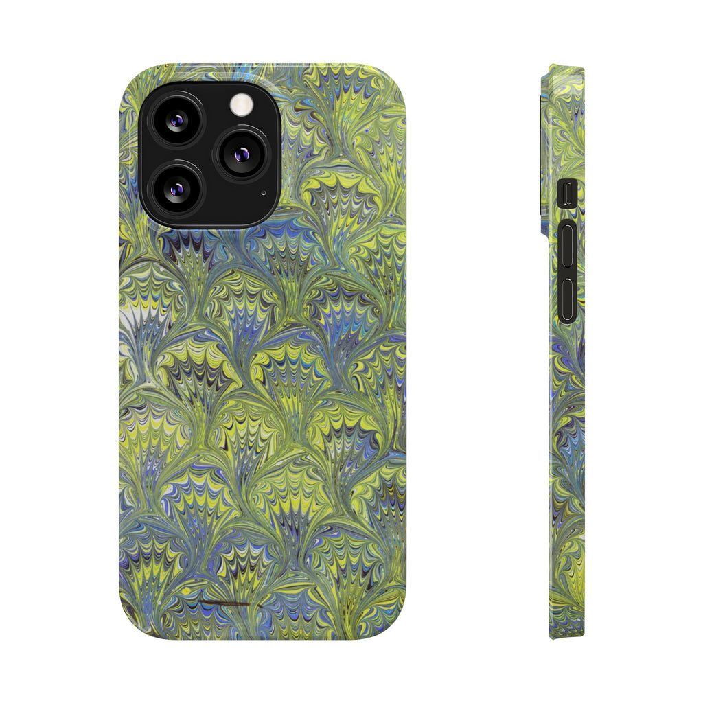 Bright Green and Blue