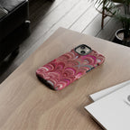 Shades of Pink Marbled Phone Case — Tough Protective Phone Cover
