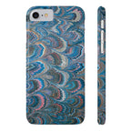 Blue and Pink Feather