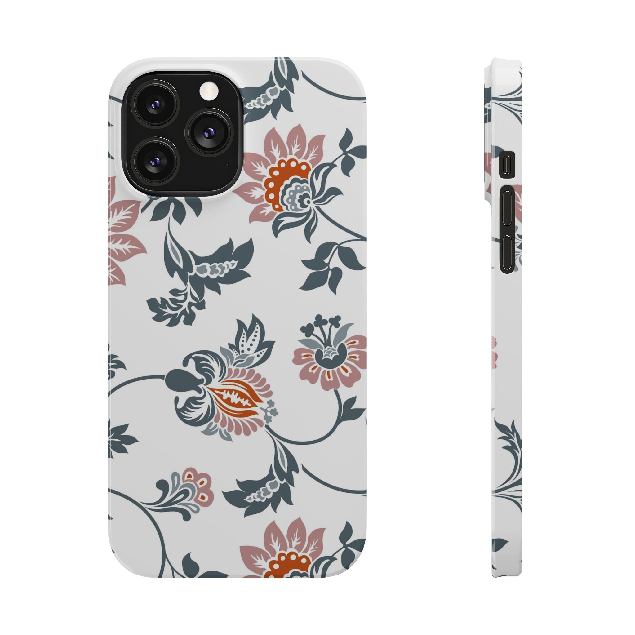 Pink and Green Floral