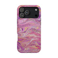 Pink Marble Phone Case - Dual Phone Case Design